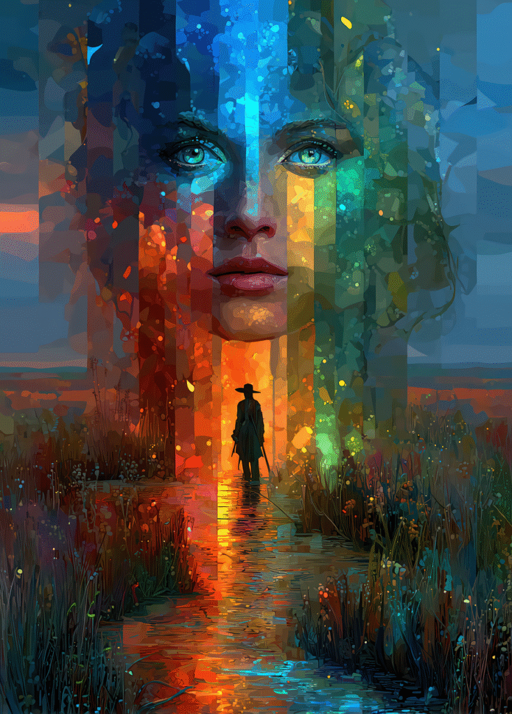 Your Spark Still Matters face paint graphic